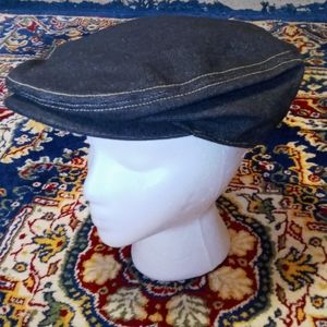 Sweet Elope Denim "Secret Pocket" Flat Cap
